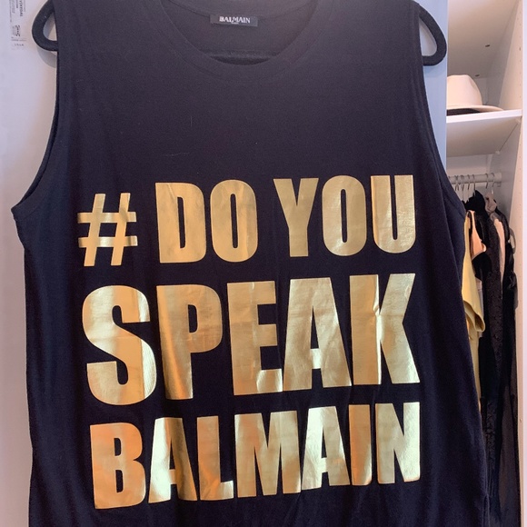 Balmain Tank Top - Picture 1 of 4